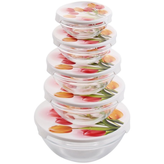 Набор салатников Bekker BK-6715 из 5 предметов