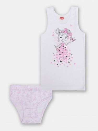 Комплект нижнего белья Cherubino CWMG 30022-20 белый, 116