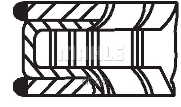 

MAHLE 011RS101000N0 Колец поршневых комплект