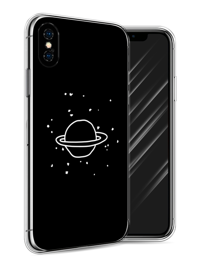 

Чехол Awog на Apple iPhone X (10) / Айфон X (10) "Дудл Юпитера", Разноцветный, 11050-4