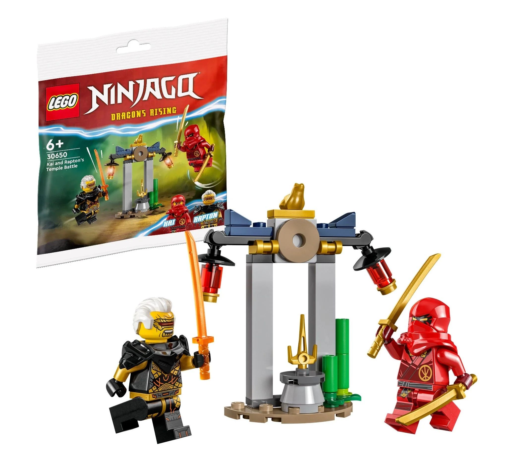 Конструктор LEGO 30650 конструктор lego ninjago polybag 30650 кай и битва в храме рэптона 47 дет