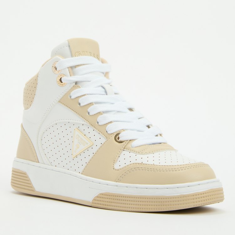 

Кеды женские Guess FLTDSZELE12 белые 40 EU, Белый, FLTDSZELE12