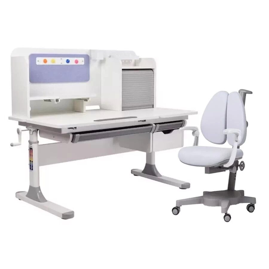 

Комплект Cubby парта Camellia Grey + кресло Brassica Grey 222436222555, Серый