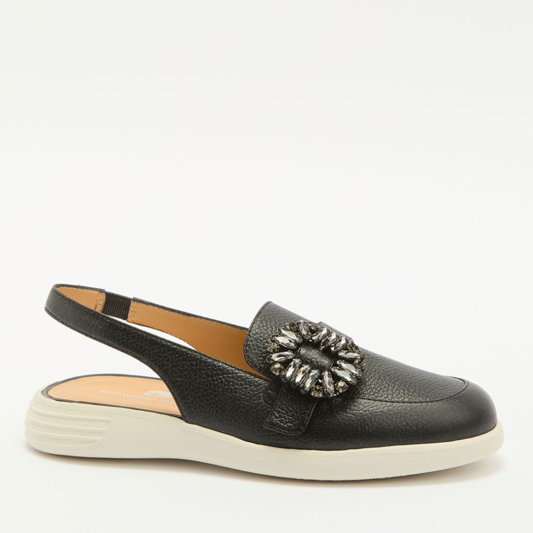 

Лоферы женские Giovanni Fabiani S24509 черные 39 EU, Черный, S24509