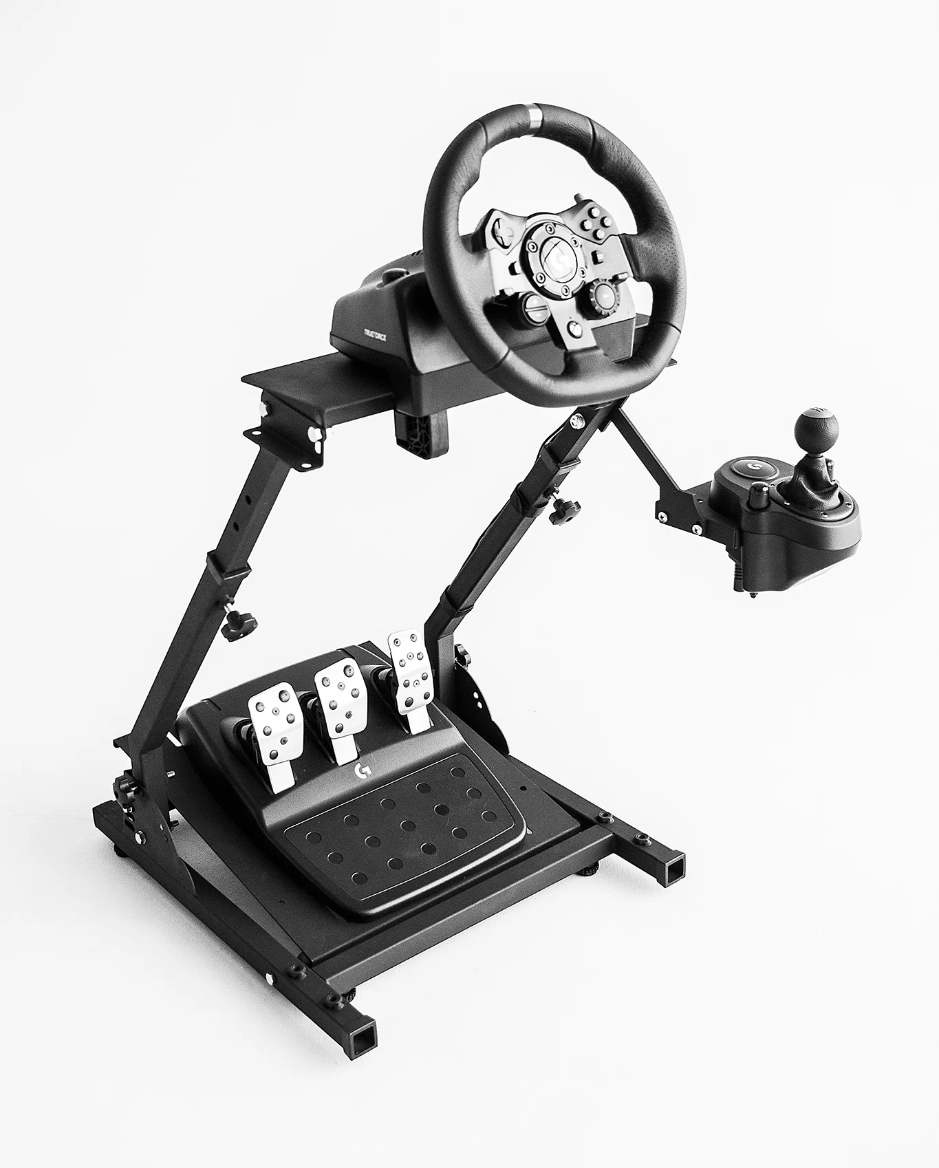 

Стойка NoBrand для игрового руля Logitech/Thrustmaster/PXN, Черный