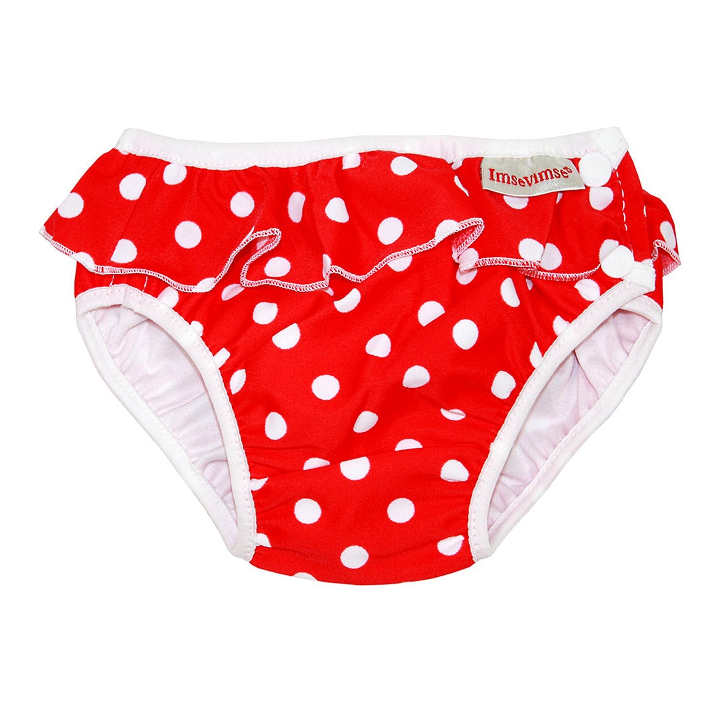 

Трусики для купания Red dots frill ImseVimse 3180431