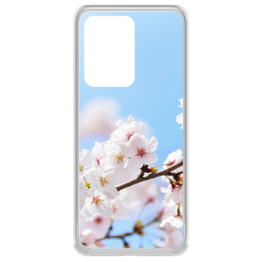 

Чехол-накладка Krutoff Clear Case Цветение для Samsung Galaxy S20 Ultra (G988)