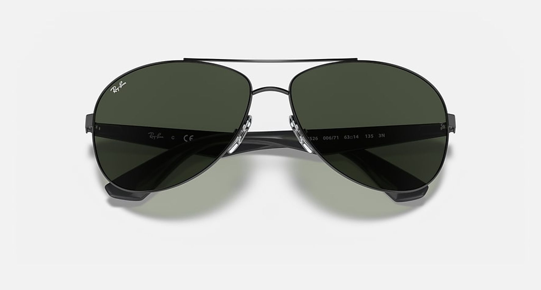 

Солнцезащитные очки унисекс Ray-Ban RB3526 черные, RB3526