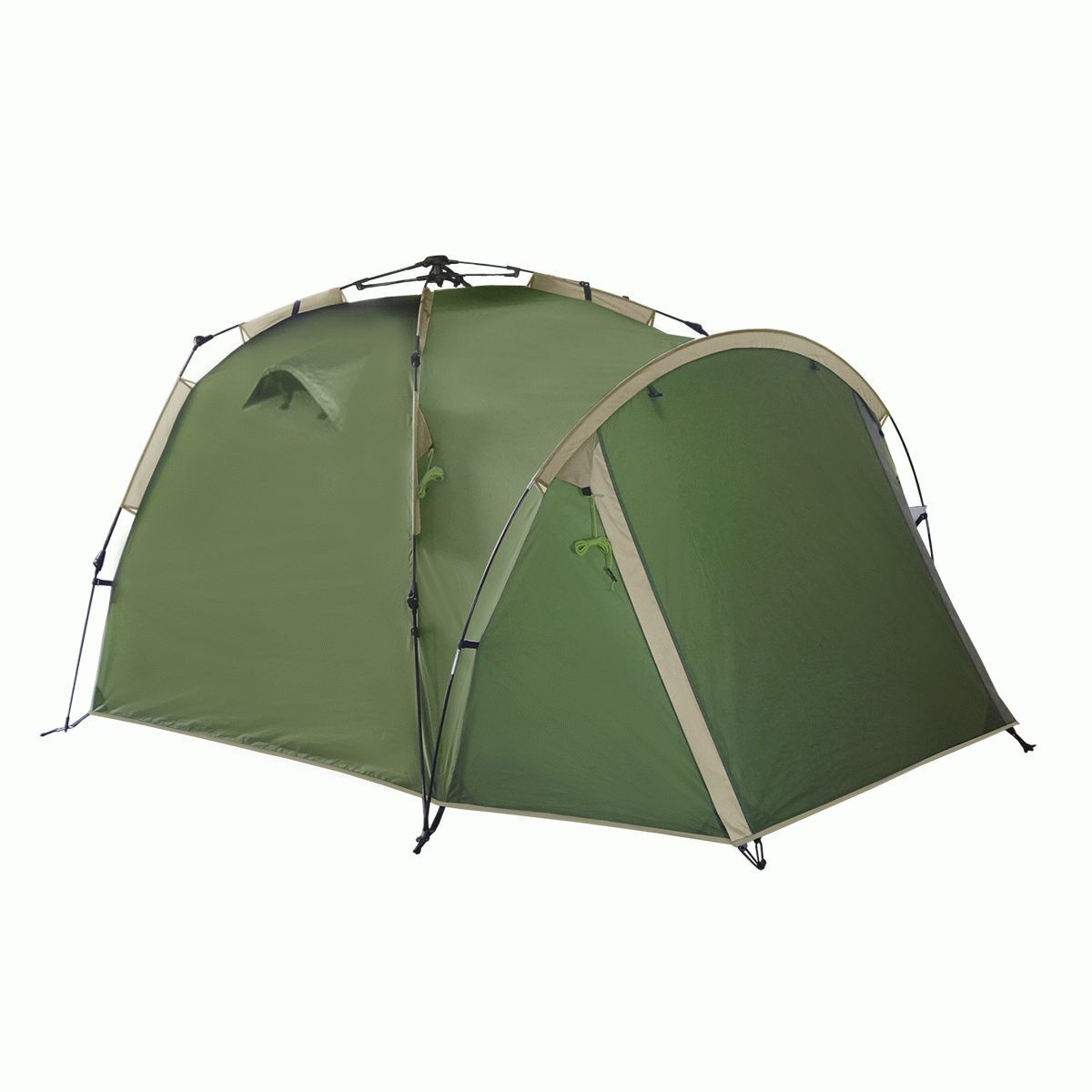 Палатка BTrace Glade, кемпинговая, 3 места, зеленый/бежевый