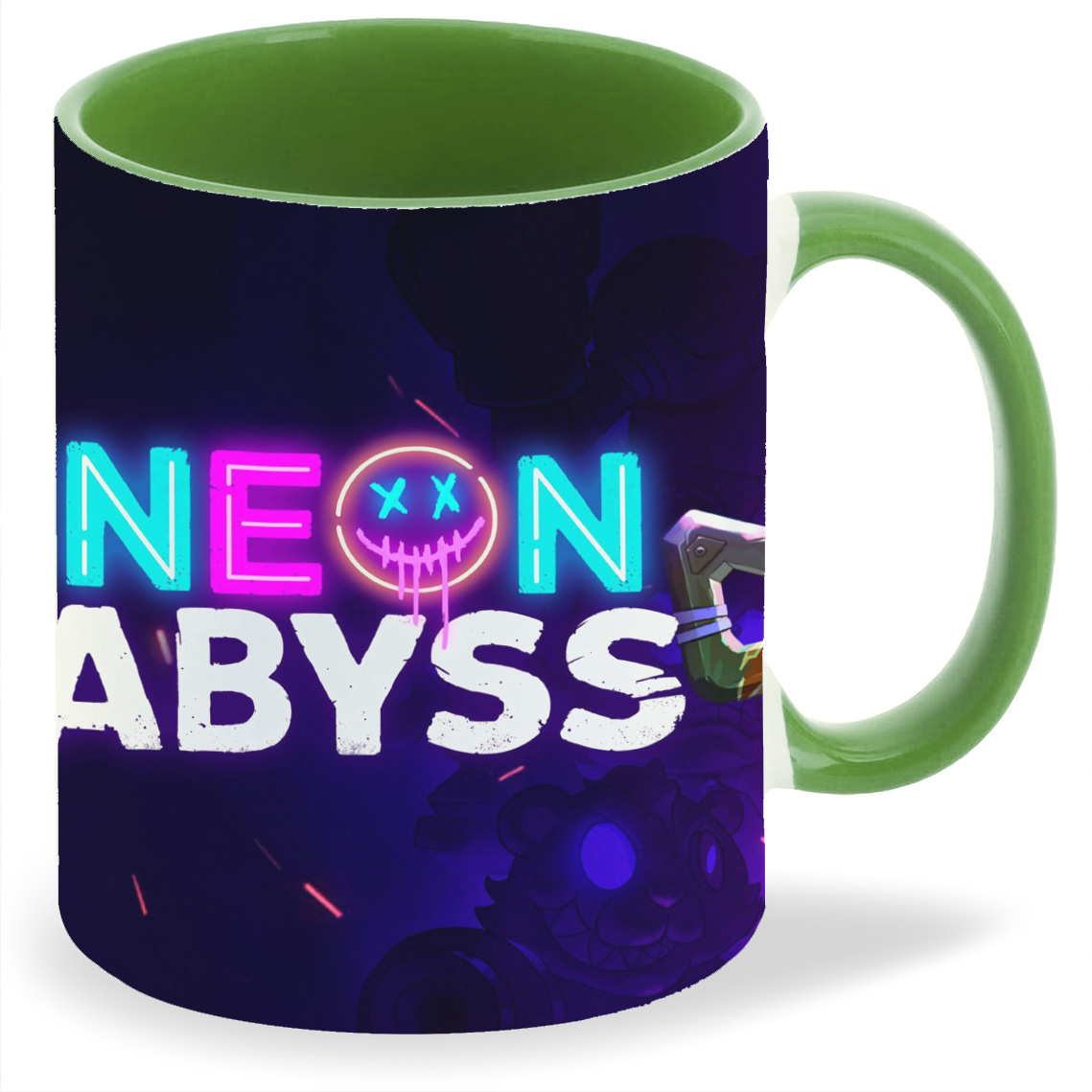 

Кружка CoolPodarok Neon abyss Неон Абис, Neon abyss Неон Абис