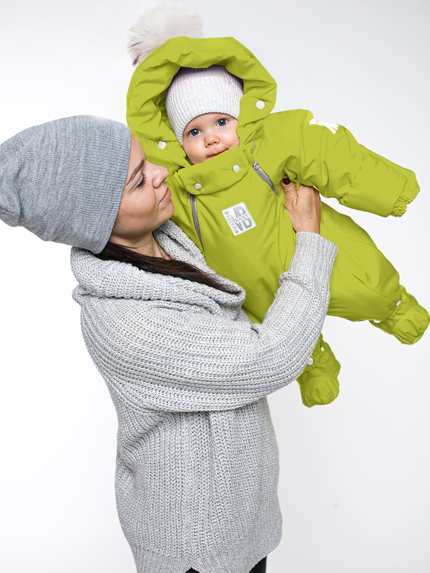 

Комбинезон-конверт malek baby 163ШМ/1, лайм, 68, Зеленый, 163ШМ/1
