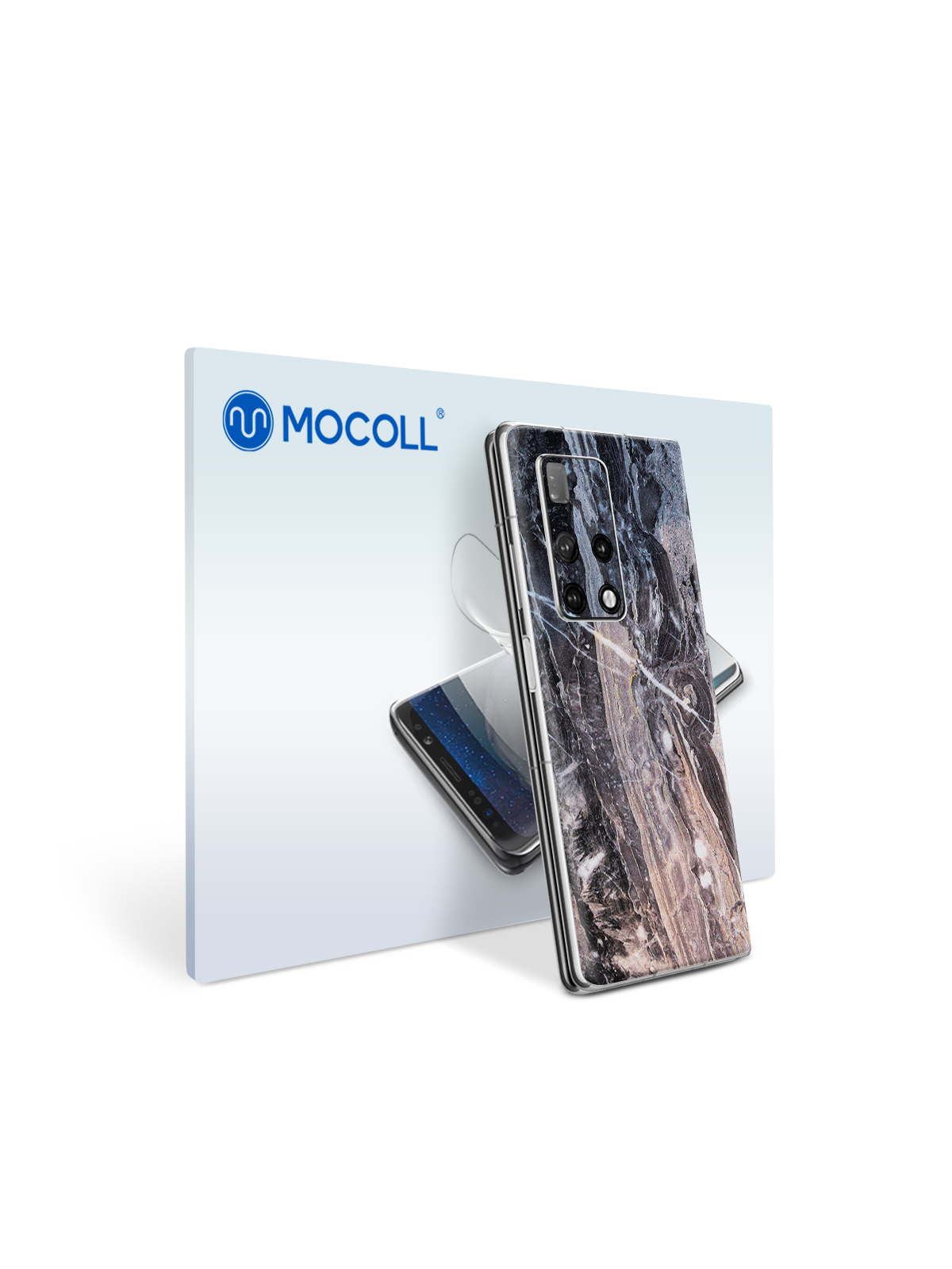 

Пленка защитная MOCOLL для задней панели Huawei Mate X2 Камень Серый, Mate X2