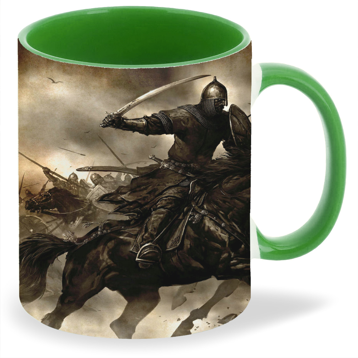 фото Кружка coolpodarok mount and blade всадники сражение