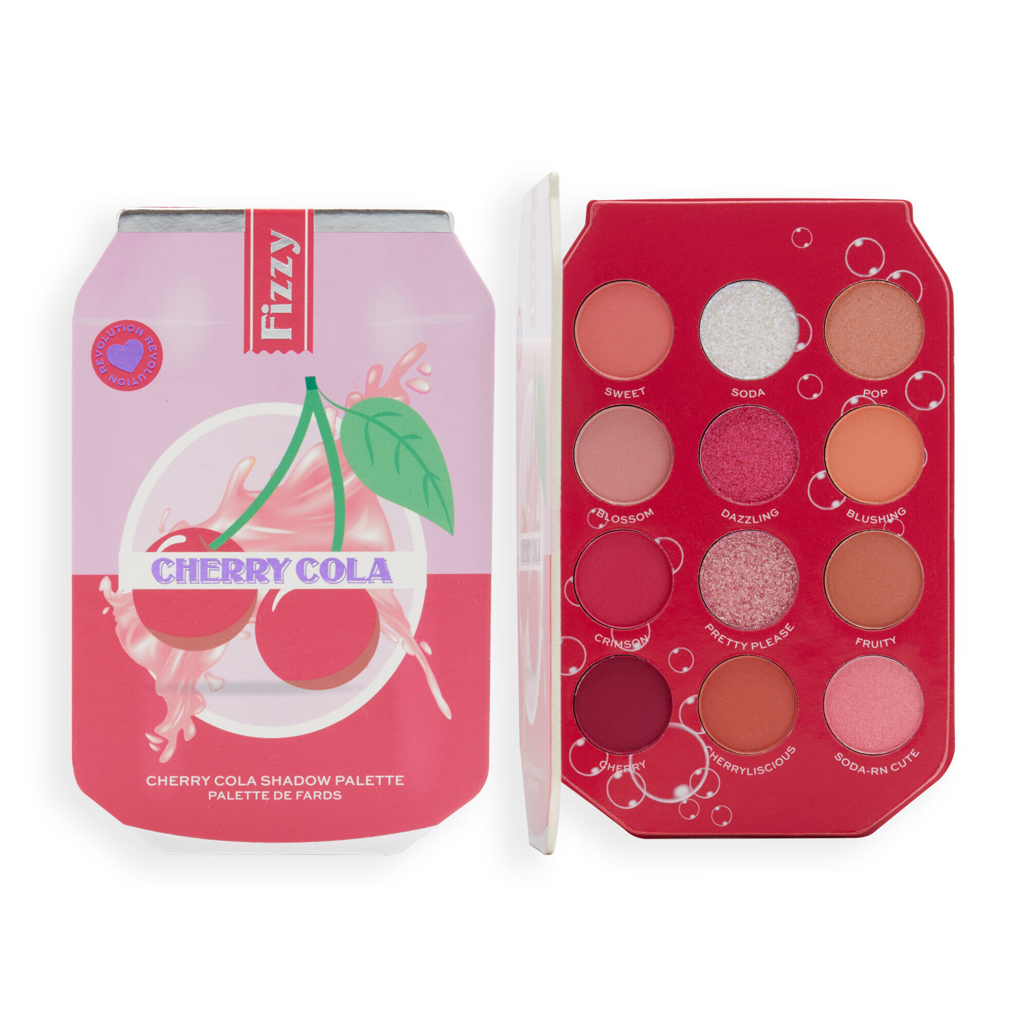 фото Палетка теней для век i heart revolution cherry cola shadow palette, 12x0,5 г