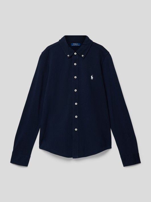 Рубашка детская Polo Ralph Lauren 1880646, темно-синий, 140