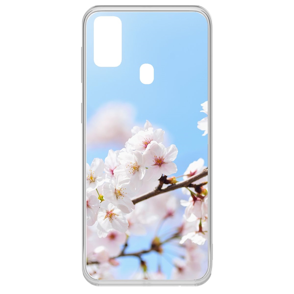 

Чехол-накладка Krutoff Clear Case Цветение для Samsung Galaxy M21/M30s (M215/M307)