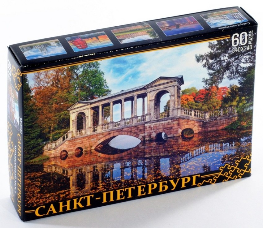 

Пазлы "Санкт-Петербург. Мраморный мост" (60 элементов)