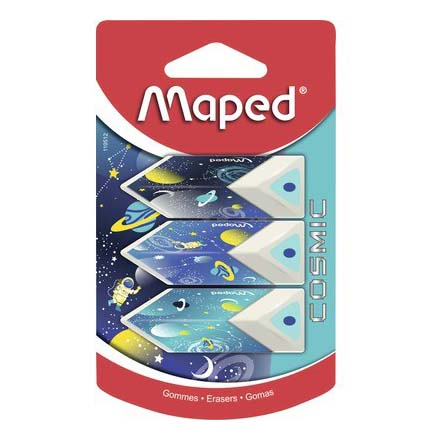 

Ластики Maped Cosmic Kids 3 шт