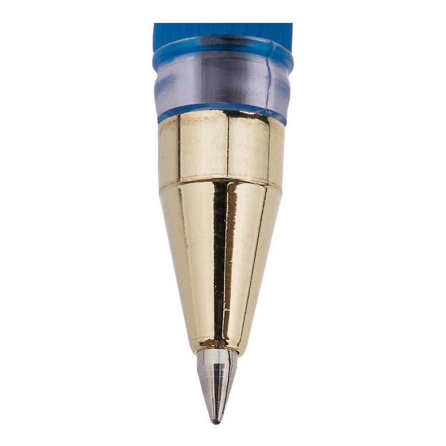 

Ручки шариковые автоматические MunHwa MC Gold Cliсk синие 3 шт.