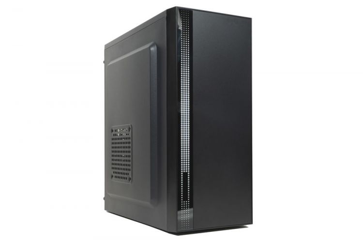 фото Корпус компьютерный atx filum s17 черный, без бп, rgb strip, usb 3.0/2.0
