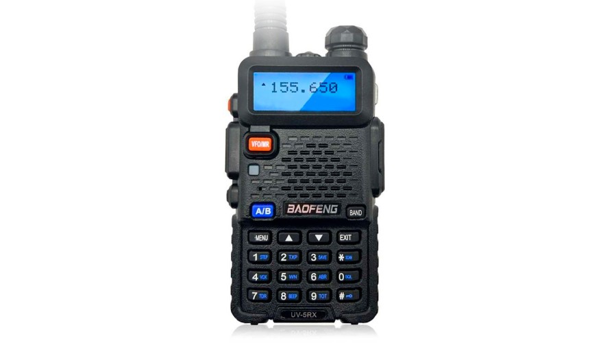 

Двухдиапазонная портативная рация Baofeng UV-5RX, Черный, UV-5RX