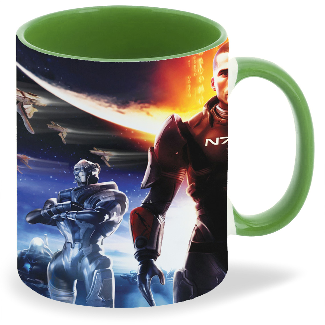 

Кружка CoolPodarok mass effect Персонажи Трио Войско, mass effect Персонажи Трио Войско