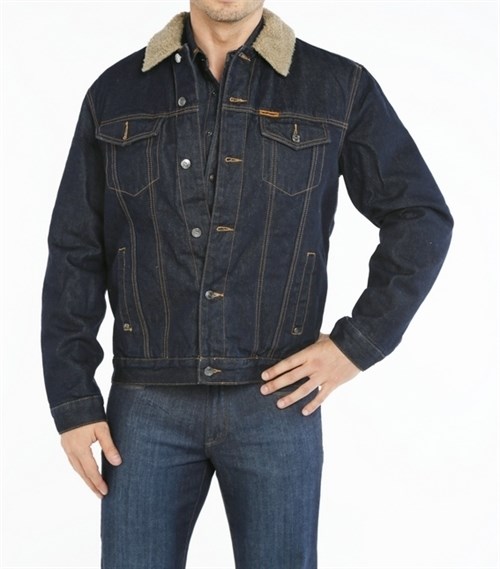 Джинсовая куртка мужская 12061RW синяя S Montana. Цвет: синий