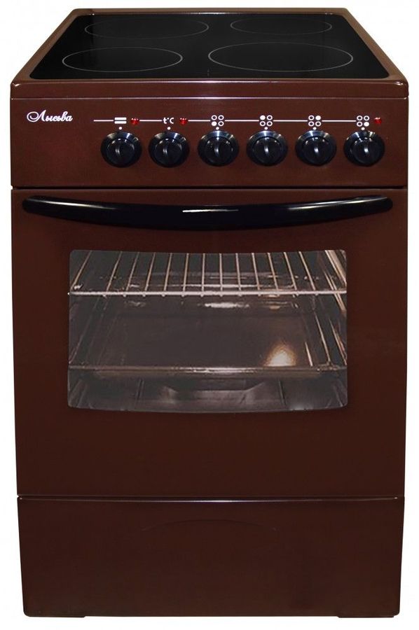 Электрическая плита Лысьва EF4002MK00 коричневый газовая плита gefest 3200 08 к89 коричневый