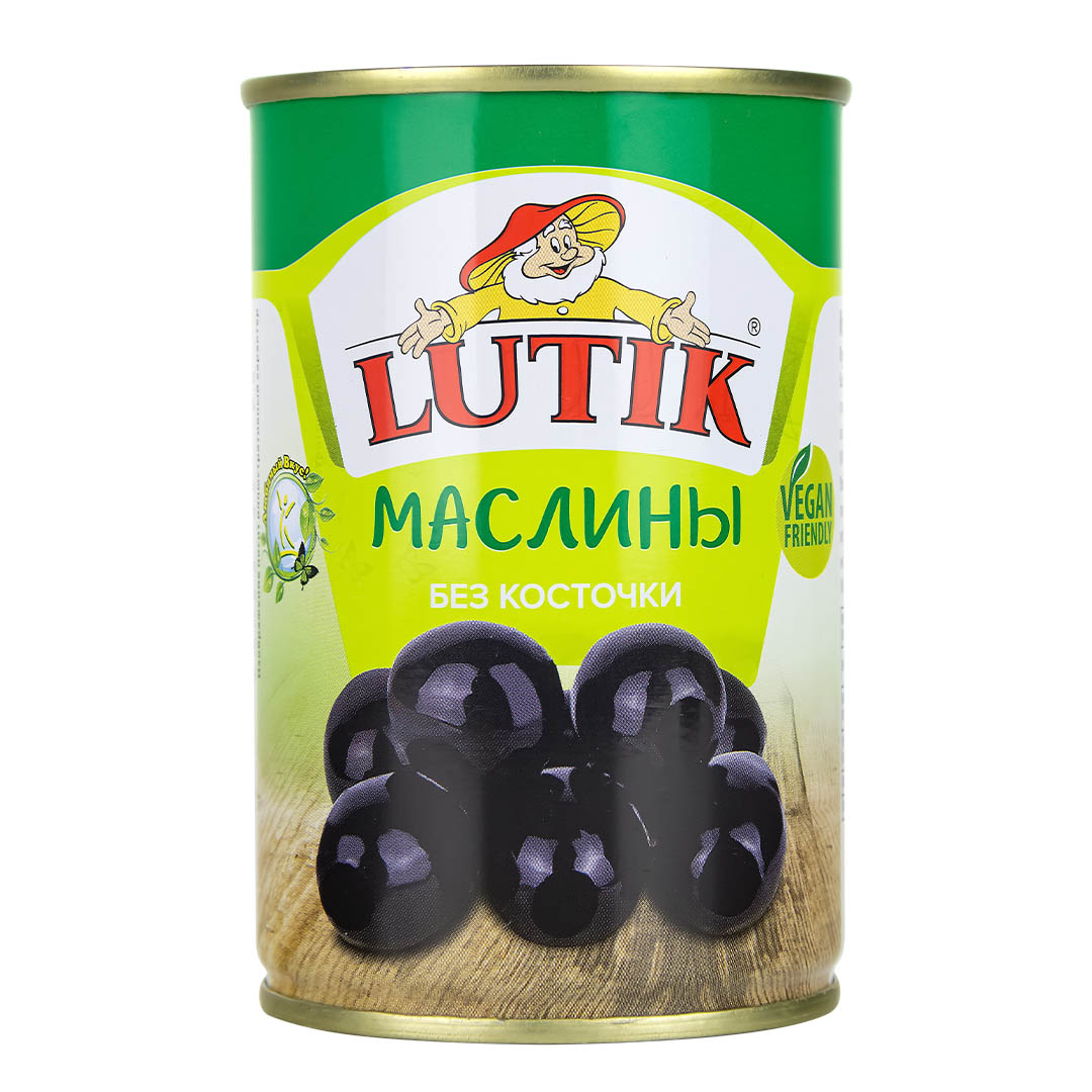 Маслины Lutik без косточки 280 г 299₽