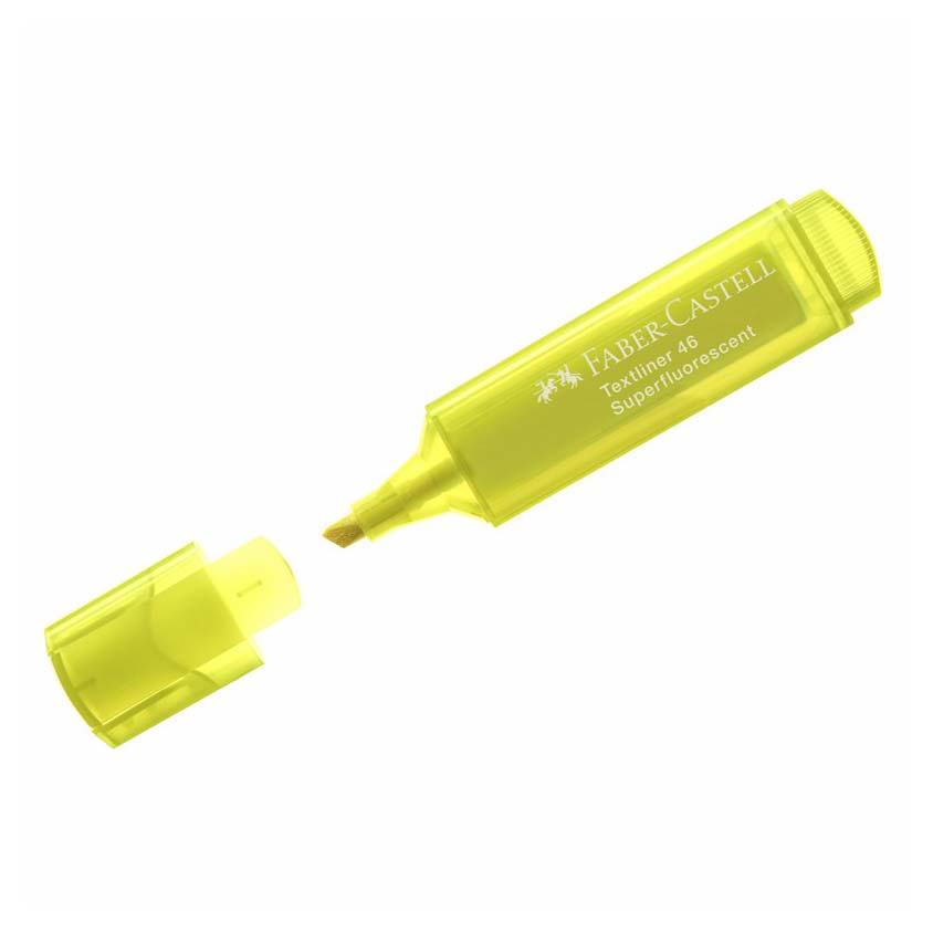 

Текстовыделитель Faber-Castell 46 Superfluorescent желтый 1-5 мм
