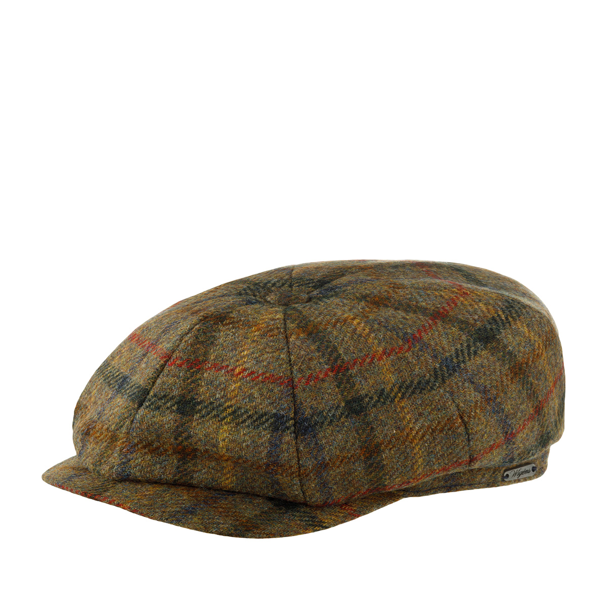 Кепка унисекс Wigens 101957 NEWSBOY CLASSIC CAP оливковая, р.63