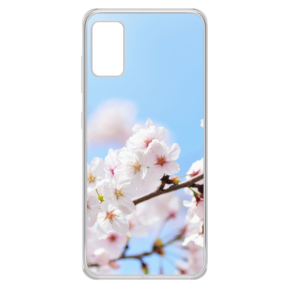 

Чехол-накладка Krutoff Clear Case Цветение для Samsung Galaxy A41 (A415)