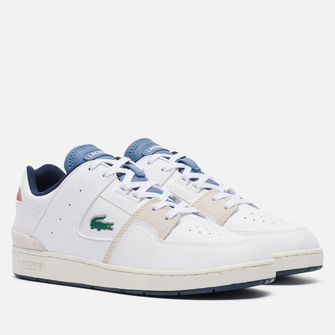 фото Кроссовки мужские lacoste court cage белые 43 eu