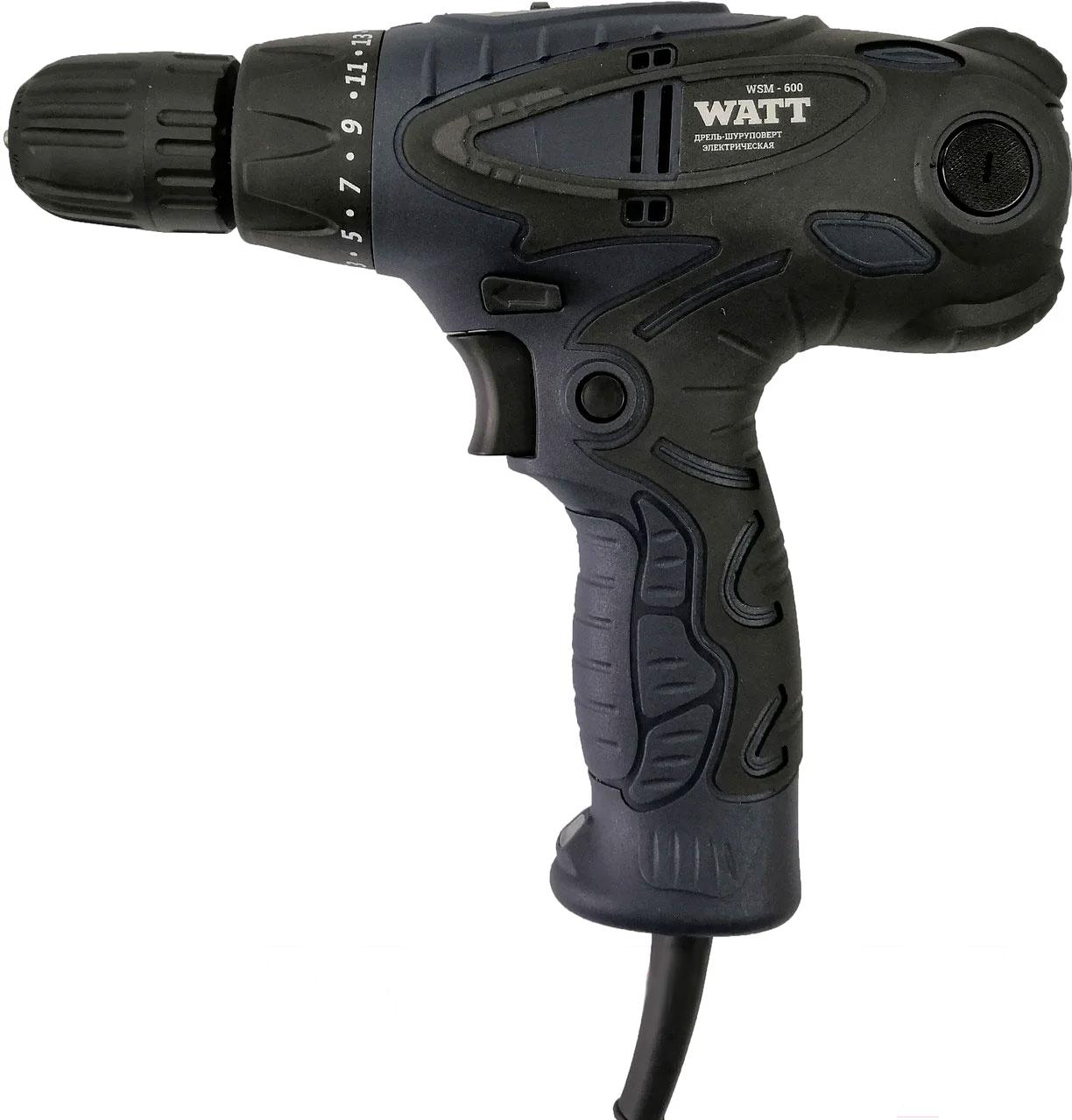 

Электродрель WATT WSM-600 2.600.010.10, WSM-600