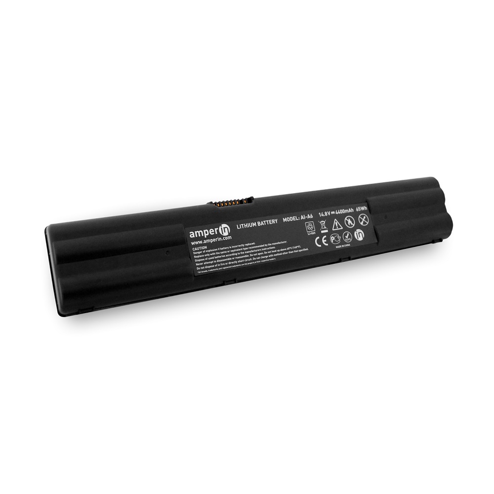 фото Аккумуляторная батарея amperin для ноутбука asus z, g, a series 14.8v 4400mah (65wh) ai-a6