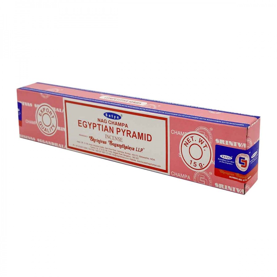 фото Благовоние пирамиды египетские (eqyptian pyramid incense sticks) satya 15г