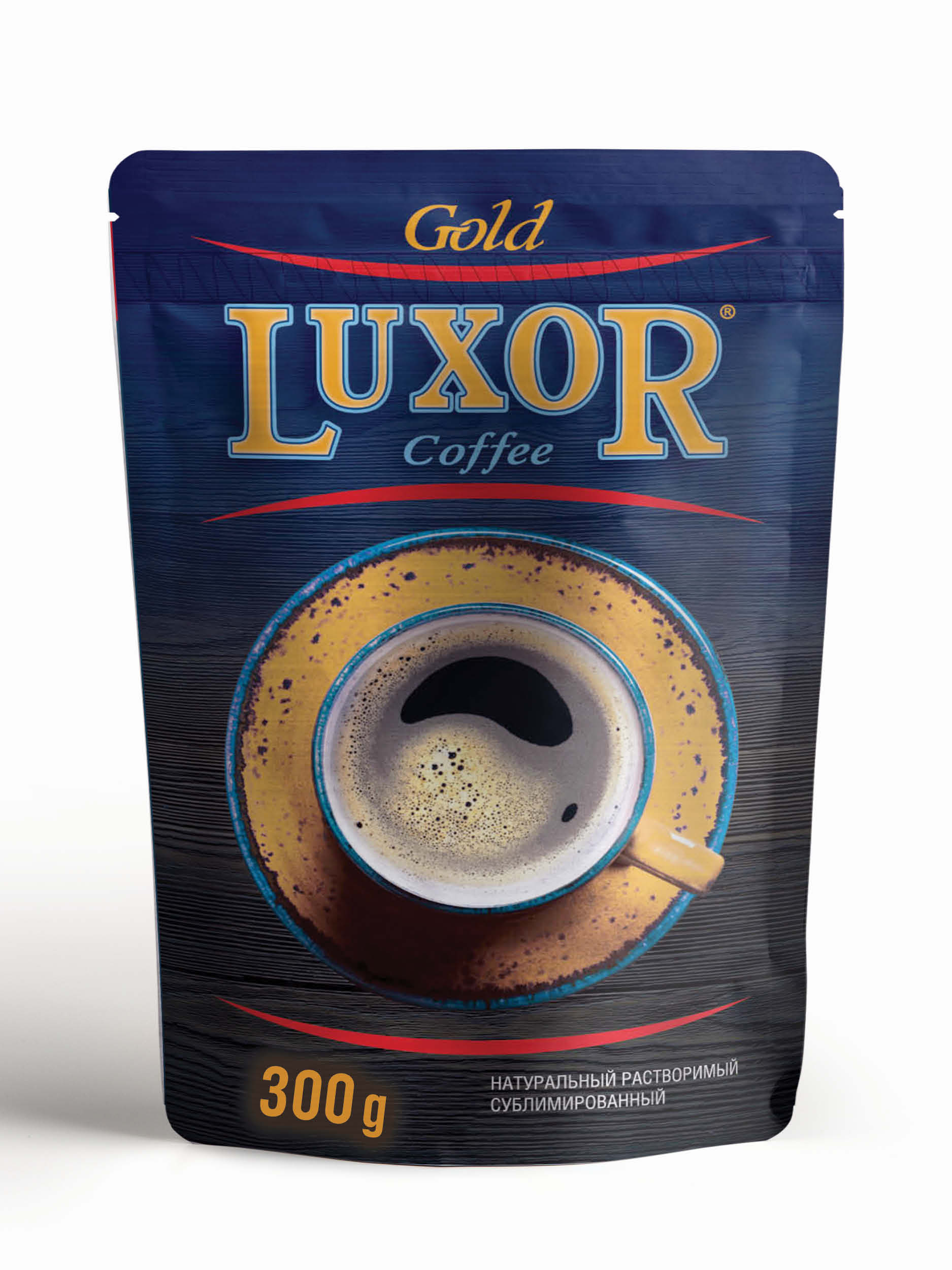 Кофе растворимый Luxor Gold, сублимированный, 300г