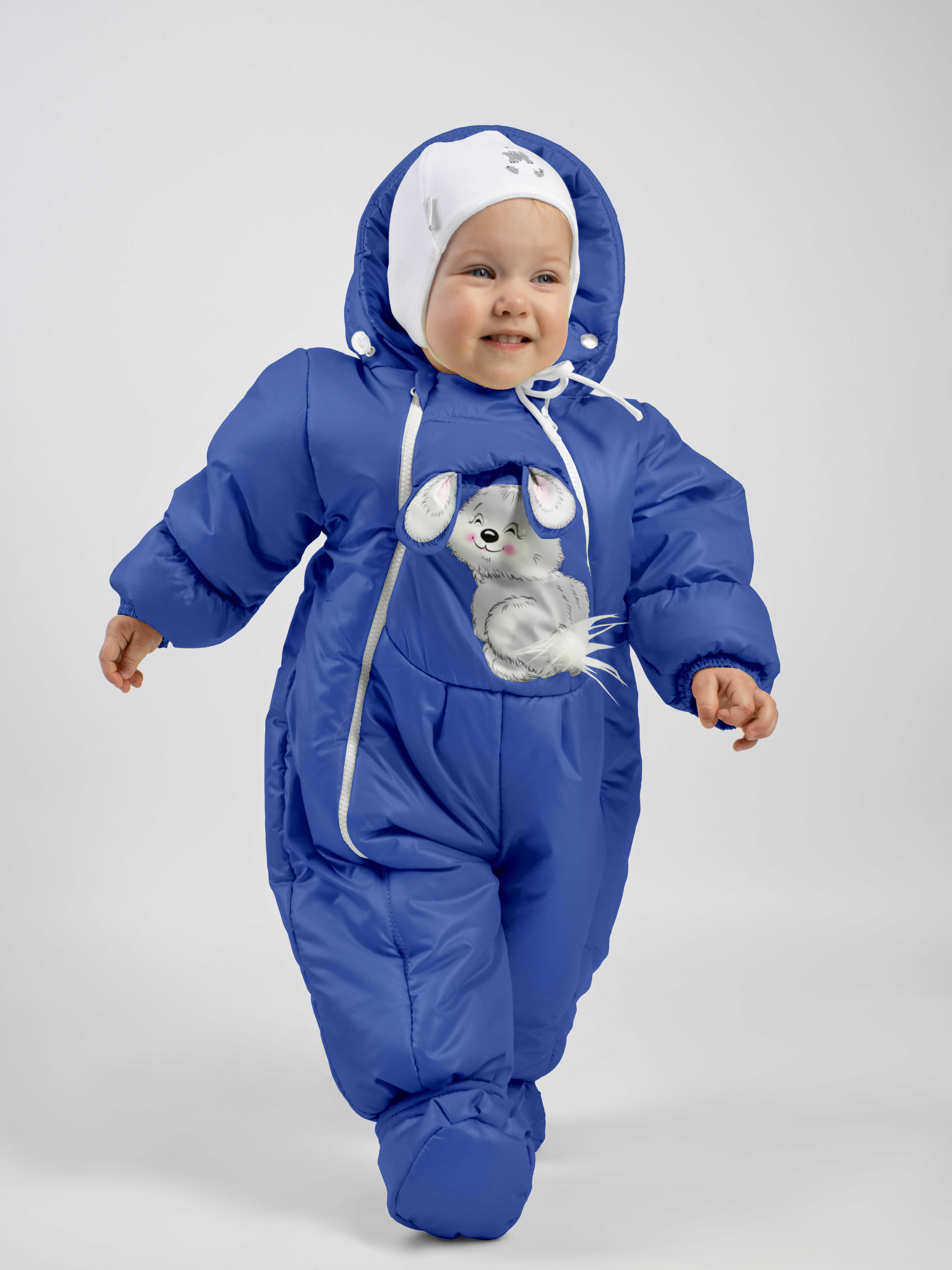 

Комбинезон-конверт malek baby 147шм, василек, 62, Синий, 147шм