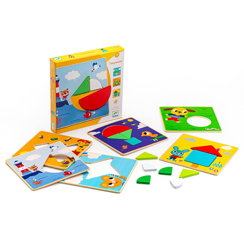 

Развивающая игра Пазл Танграм мини Djeco 01672