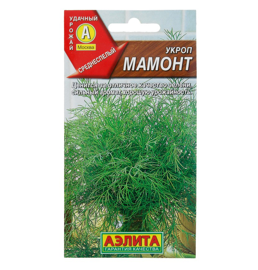 

Семена. Укроп "Мамонт"