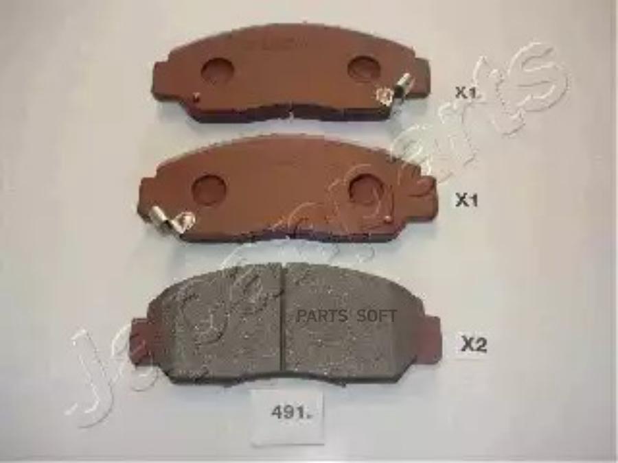 

Тормозные колодки Japanparts дисковые PA491AF