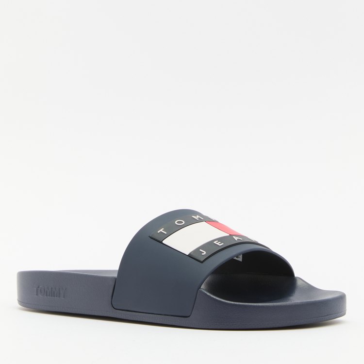 

Сланцы мужские Tommy Jeans EM0EM01191 синие 42 EU, Синий, EM0EM01191