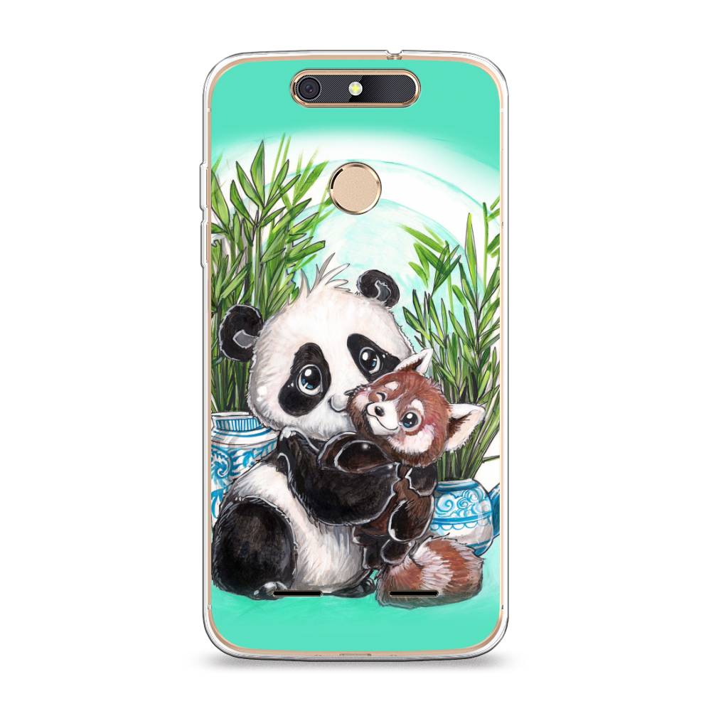 

Чехол Awog на ZTE Blade V8 mini / ЗТЕ Блэйд V8 mini "Друзья зверята", 131950-2
