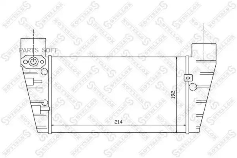 

STELLOX Интеркулер STELLOX 1040099sx