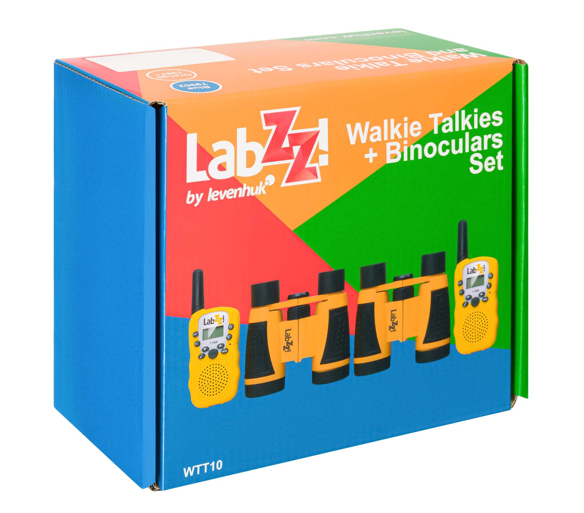 

Набор раций и биноклей Levenhuk LabZZ WTT10 Blue 79902, LabZZ WTT10 Blue