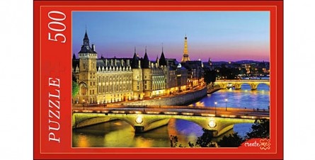 

Пазлы "Вид на париж", 500 элементов