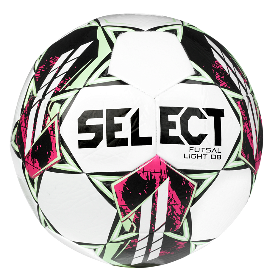 фото Футзальный мяч select futsal light db v22, 62-64 см, бело-зеленый