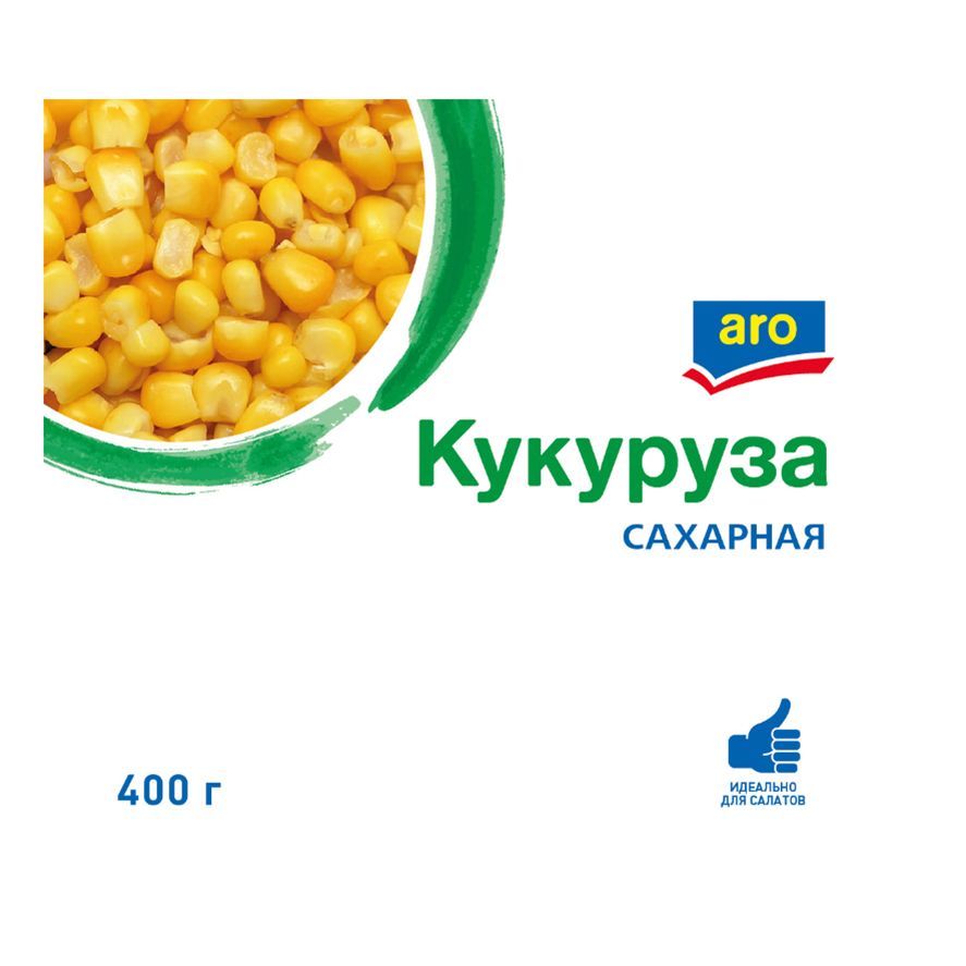 Кукуруза Aro стерилизованная 400 г 66₽