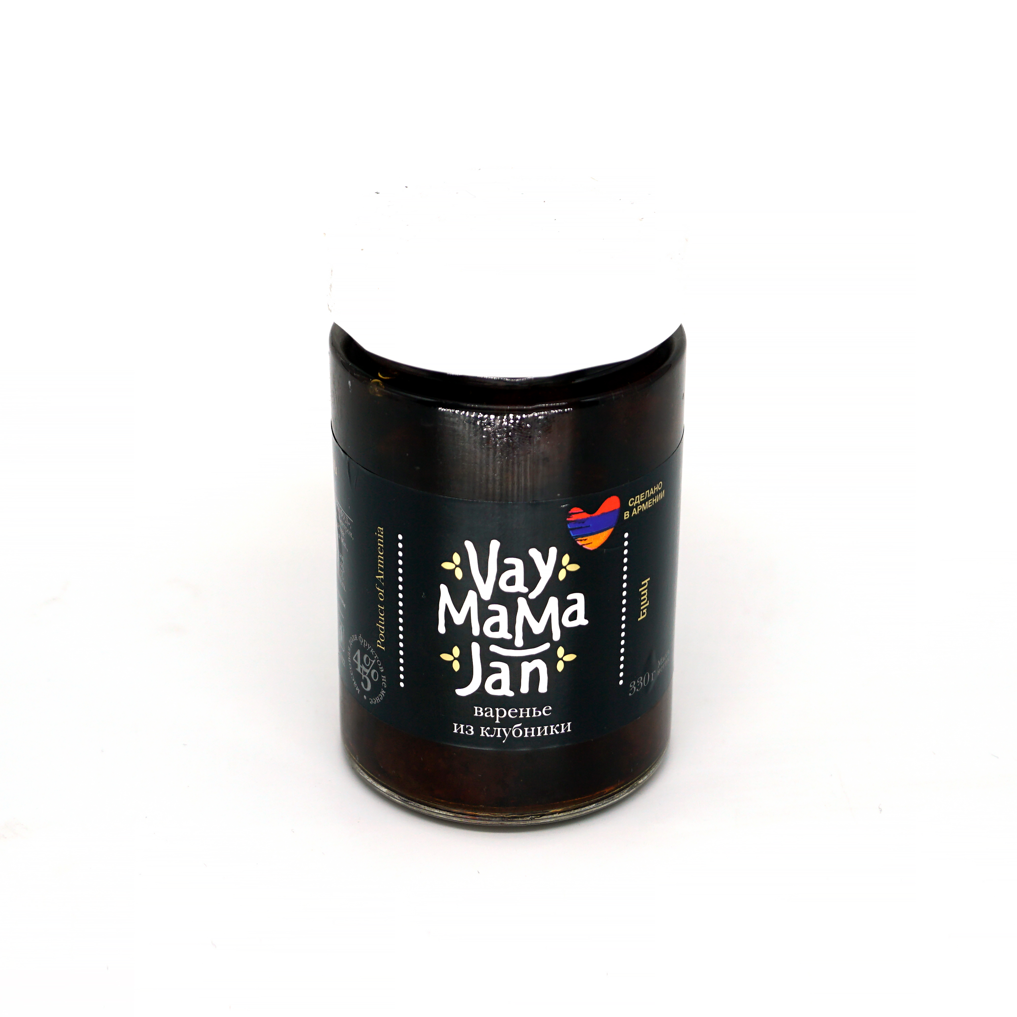 Варенье Vay Mama Jan из клубники, 330 г