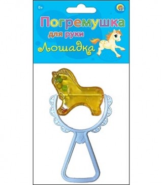 

Погремушка для руки "Лошадка"